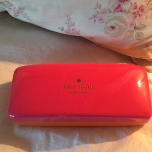 kate spade eyeglass holder with cloth